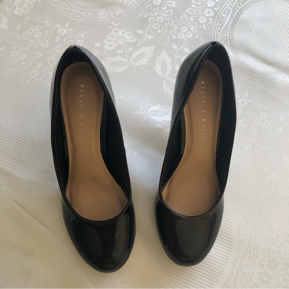 Kelly & Katie Women’s Black Stilettos 3.75” Heel Shoes Size 8.5 Rounded Toe NWOT - Picture 12 of 16